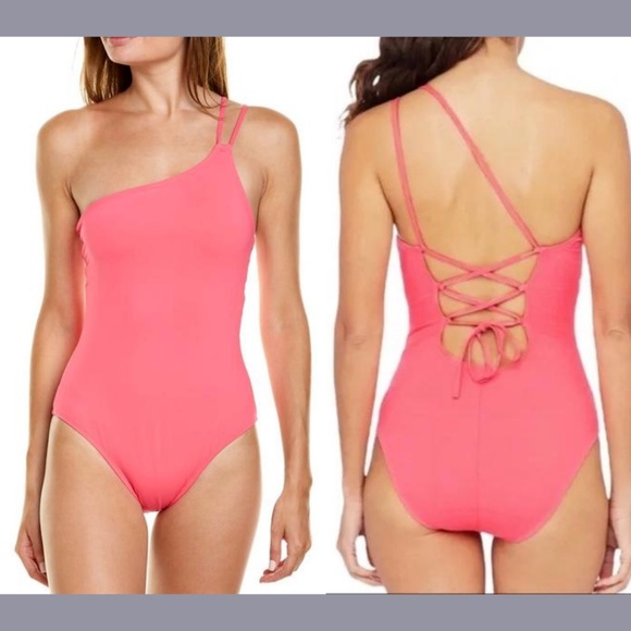 NWD La Blanca [ 8 ] Island Goddess‎ Mio One Shoulder One Piece Swimsuit - Picture 15 of 15